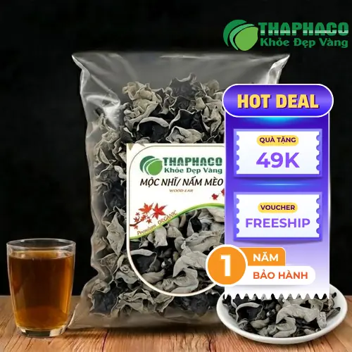 Mộc nhĩ và nấm mèo là một loại nấm