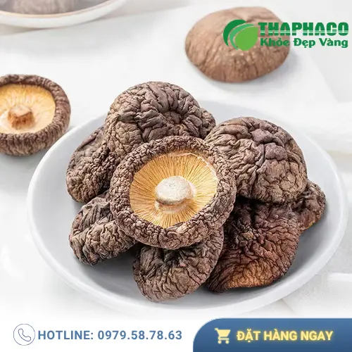 Nấm đông cô sấy tiện lợi chế biến món chay