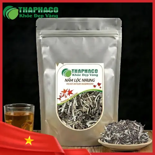 Nấm Lộc Nhung khô chất lượng và nấm bị mốc