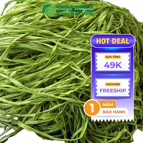 Hướng dẫn sơ chế rau tiến vua khô