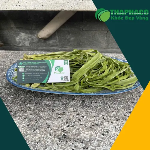 Dĩa rau tiến vua khô đã ngâm nở