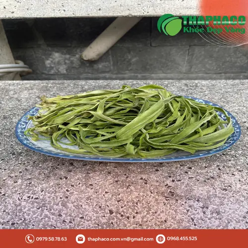 Món ngon từ Rau Tiến Vua khô THAPHACO