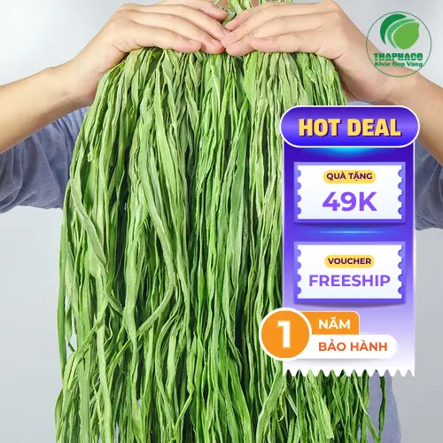 Rau tiến vua khô làm gỏi
