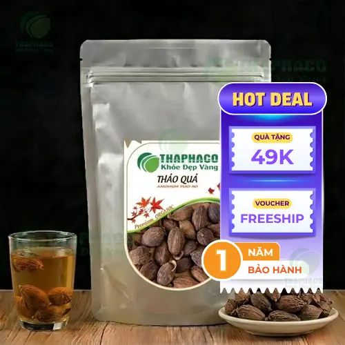 Thảo quả khô nguyên vỏ chất lượng từ Thảo Dược Tấn Phát HCM