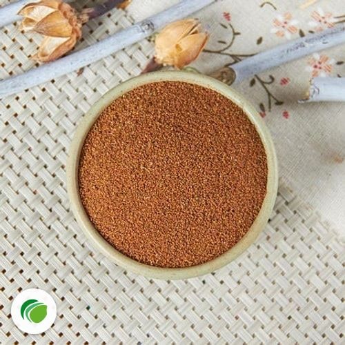 Hạt trong bát sứ, nền đan tre