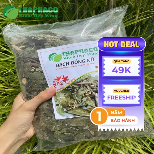 Quy trình đóng gói bạch đồng nữ khô tại THAPHACO