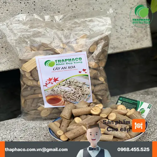 An xoa khô đã được sơ chế và đóng gói sẵn sàng sử dụng