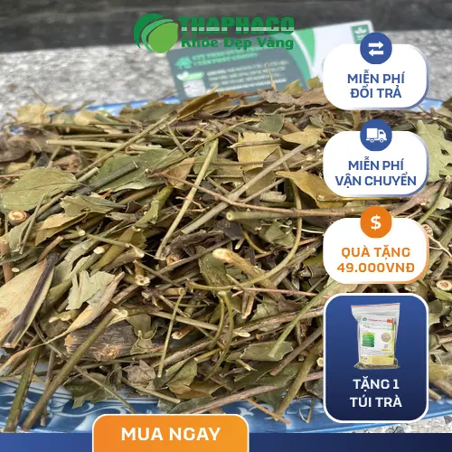 Hình ảnh gói chè vằng khô được đóng gói cẩn thận