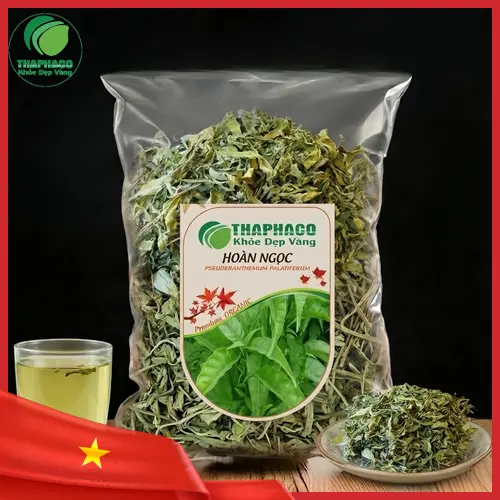 Lá Hoàn Ngọc tươi và khô - Vàng xanh cho sức khỏe
