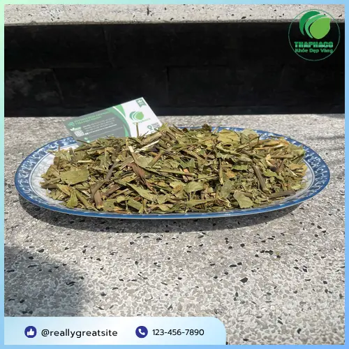 Sản phẩm Lá Hoàn Ngọc khô chất lượng cao của THAPHACO