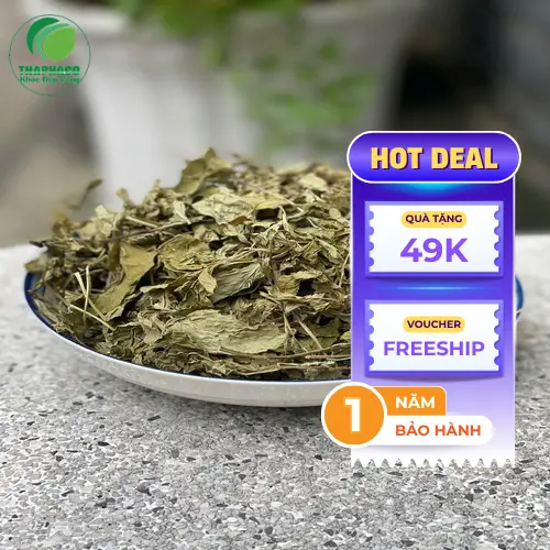 Cốc trà bạc hà ấm