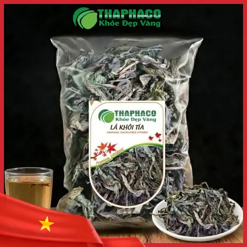 Lá Khôi Tía tươi và khô