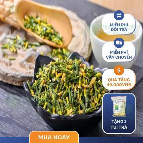 Quy trình pha trà Tim Sen từng bước
