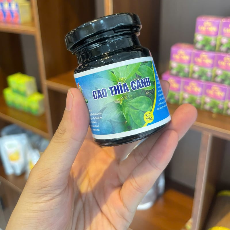 Hũ cao thìa canh nguyên chất tại THAPHACO