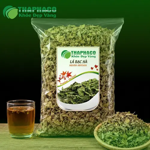 Lá bạc hà khô THAPHACO nguyên chất