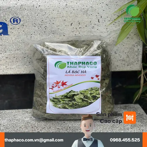 Trà bạc hà cho trẻ em