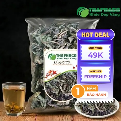 Lá khôi tía sấy khô chất lượng