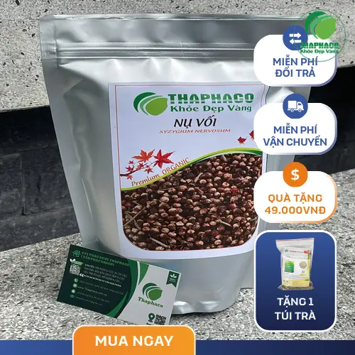 Cách pha Nụ Vối khô đúng cách