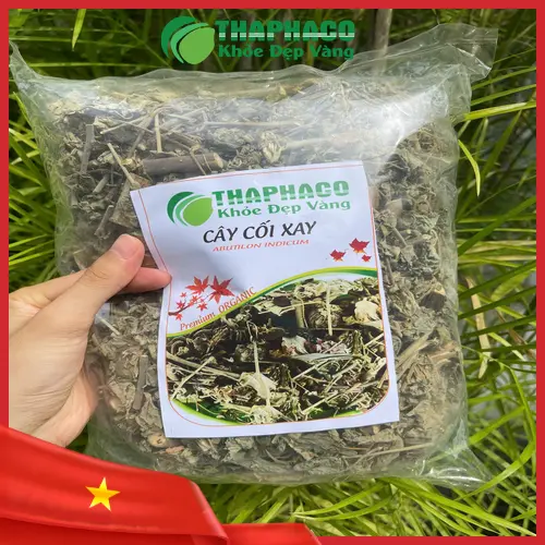 Lá và thân cây cối xay
