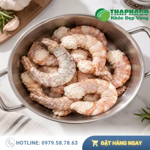 Tôm sấy thăng hoa chất lượng cao đóng gói tiện lợi