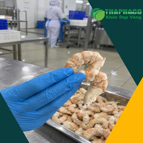 Quy trình chế biến tôm sấy thăng hoa an toàn vệ sinh