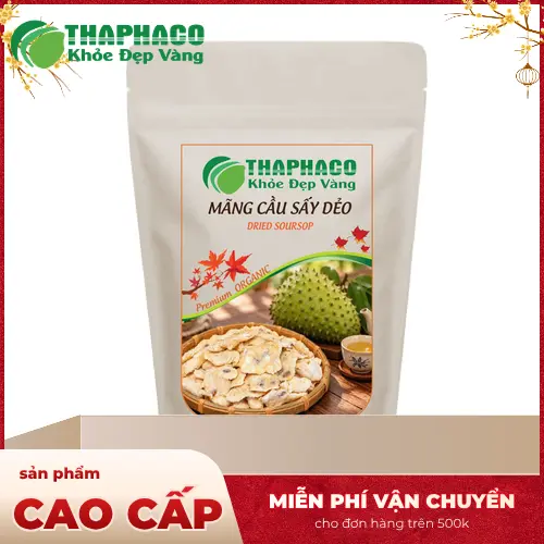Mãng cầu sấy dẻo thơm ngon và tiện lợi