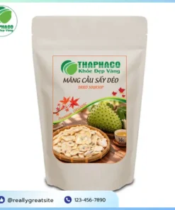 Mãng Cầu Sấy Dẻo THAPHACO Vị Chua Ngọt Tự Nhiên