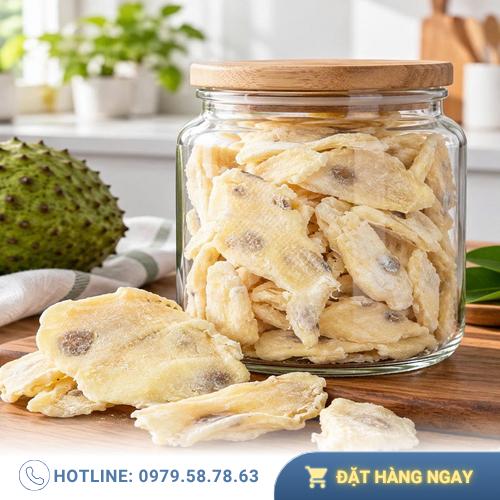 Mãng cầu sấy dẻo chất lượng cao tại THAPHACO