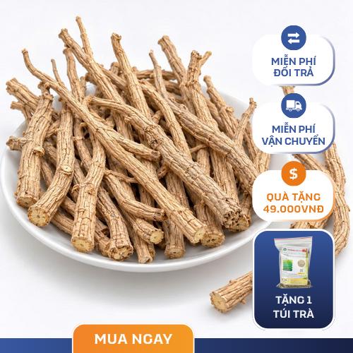 Phòng phong sấy khô thái lát đều màu đảm bảo tiêu chuẩn