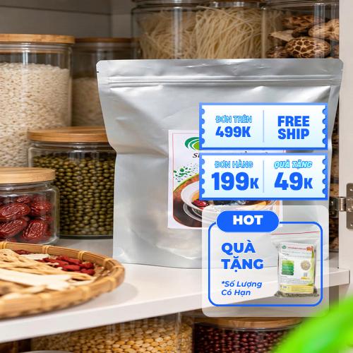 Các thành phần thảo dược trong set canh hầm gà