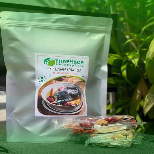 Thành phẩm món gà hầm thuốc bổ thơm ngon bổ dưỡng