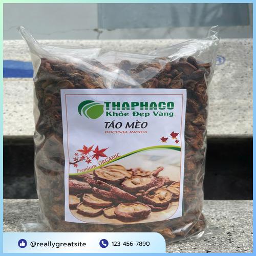 Quả táo mèo tươi và dược liệu khô hỗ trợ sức khỏe